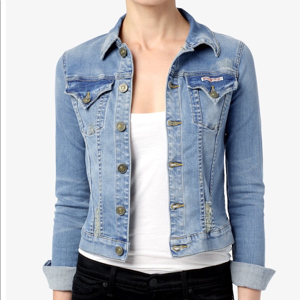 The Signature Hudson Jeans Denim Jacket